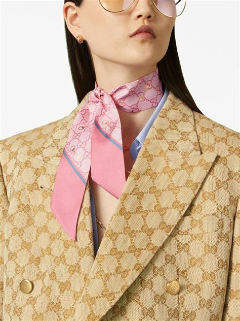 house of fraser gucci scarf|gucci print silk neck bow.